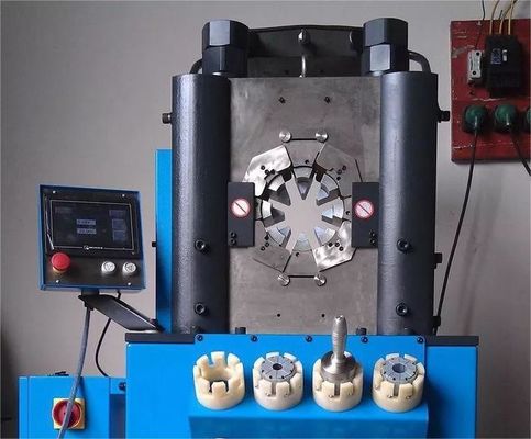 High Tensile Stahldraht Spiral Schlauch Hydraulische Schlauch Krempmaschine für Ihr Unternehmen