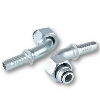 Metrische weibliche Edelstahl 24 Grad Kegel O-Ring L. T. 20491 Banjo Schlauch Anpassung 90 Grad für die Verbindung