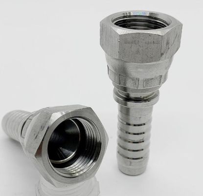 Female Connection PT NPT Bsp Jic Edelstahl Hydraulische flexible Schlauchschläuche 26711