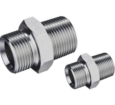 SAE Hochdruck-Kohlenstoffstahl Männliche O-Ring Gesichtsdichtung Union Hydraulische Adapterbefestigungen