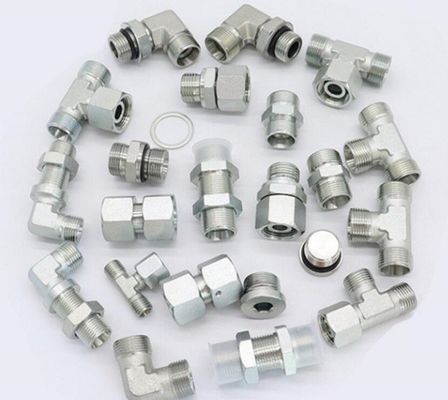 Flareless Compression Hydraulic Tube Fittings1CT9 Vorteil für Rohrleitungen und Verbindung