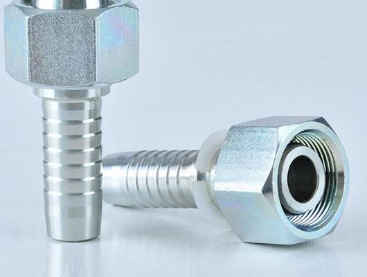 Edelstahl Metrische weibliche 24-Grad-Kegel-O-Ring Hydraulische Einrichtung für Schlauchanschluss
