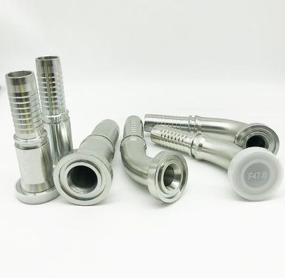 Hochdruck-Hydraulik 45° SAE Flanschbefestigungen Rohrbefestigungen aus Edelstahl