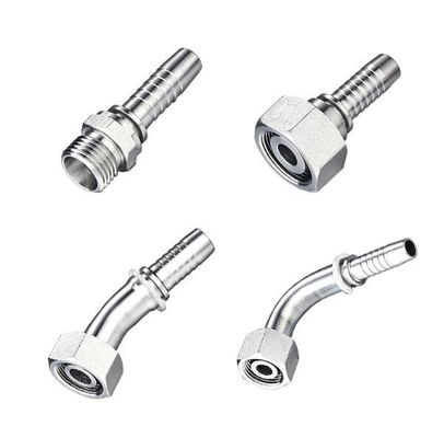 Metrische Jic/Bsp/BSPT/NPT/Orfs/SAE Hydraulische Schlauchschläufe aus Edelstahl