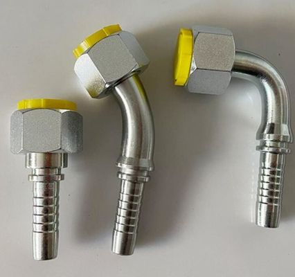 Kohlenstoff-/Edelstahl-Hydraulische Krempschlauchanlage Weibliche Metrik 24 Kegeldichtung L