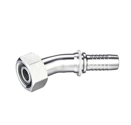 20441 Kohlenstoffstahl Ss 45 Grad Ellenbogen Weibliche Metrische Hydraulik Schlauch Anpassung Rohr Adapter