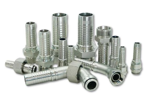 OEM Edelstahl-Hydraulikschlauch-Fittings mit NPT JIC SAE BSP METRIC ORFS-Draht