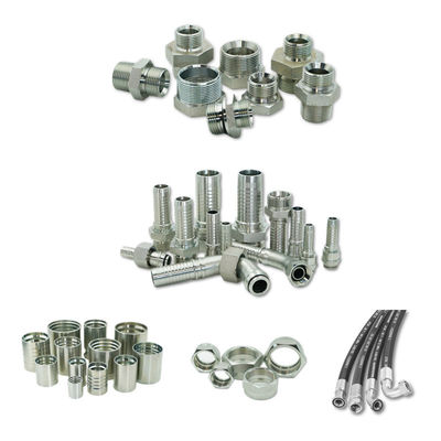 Hochdruck-Hydraulikschlauch-Ferrule-Fittings aus galvanisierter Bleche für Schwerlast