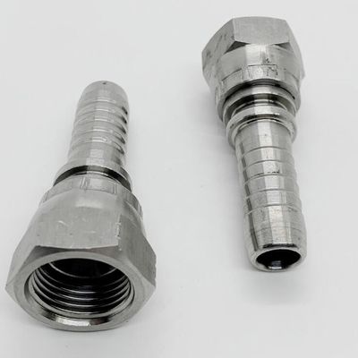 Edelstahl-Hydraulikschlauch-Fitting Langlebigkeit Weiblicher Metall-Banjo-Fitting