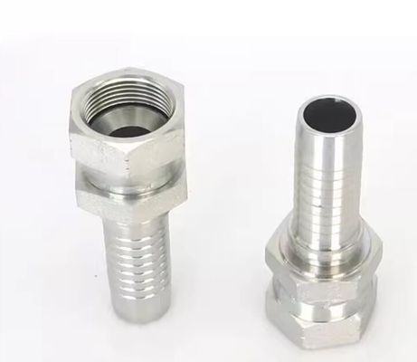 Edelstahl-Jic-Draht Einstück-Fitting Crimping für Hydraulikschlauch weibliche Verbindung