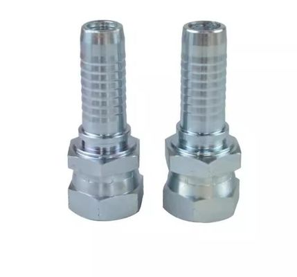 Jic Standard-Dreh weiblicher 37-Grad-Kegel Gerade hydraulische wiederverwendbare Schlauchanlage