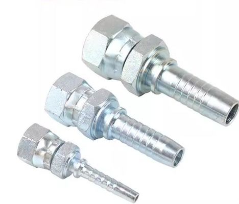Jic Standard-Dreh weiblicher 37-Grad-Kegel Gerade hydraulische wiederverwendbare Schlauchanlage