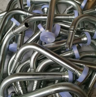Kohlenstoff-/Edelstahl-Hydraulikschlauch-Fittings 90°-Elbelflanzen-Fittings