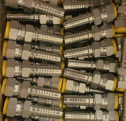 Jic Bsp Metric SAE Parker Standard Flanschschlauch mit hydraulisch geschwungenem Einbau