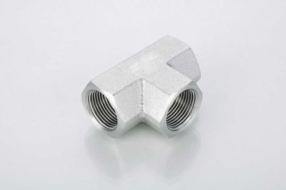 Edelstahl BSPT Weiblicher gleicher Tee Adapter OEM-Verkauf für Rohrleitungen