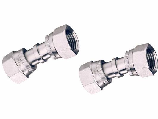 Edelstahl JIC weibliche Adapter für hydraulische Baggerrohrleitungen