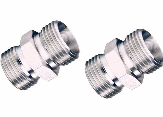 Edelstahl JIC weibliche Adapter für hydraulische Baggerrohrleitungen