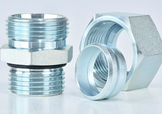 Metrische Standard-Männliche Verbindung Gerade Drehknolle Hydraulische Röhre 1CM-WD. 1DM-WD