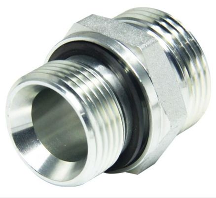 JIS Standard Edelstahl Hydraulik Schlauch Adapter Bsp Metrischer Adapter für Industrie