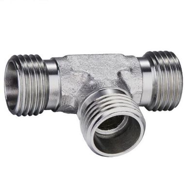 Weibliche Verbindung Edelstahl Tee Adapter Bsp NPT mit Hexagon Kopf B2B
