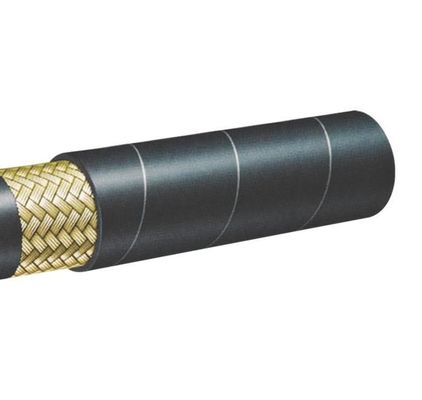 Schwarz Hydraulische Eindraht-Zöpfe Gummiöl-Flexible Schlauch En8531t/DIN200221sn für Industrie