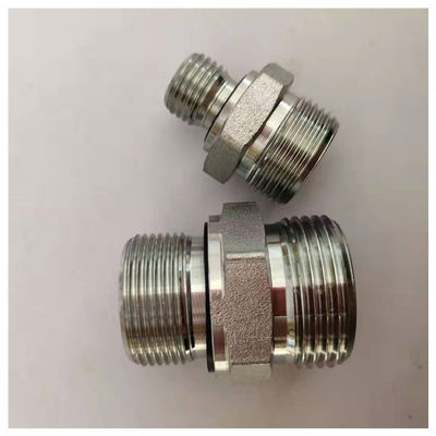 Galvanisiertes Blatt DIN Bissart Metrische Garn-Stud Enden mit O-Ring ISO 6149 von OEM