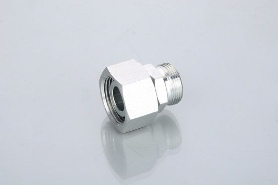 Hexagon Head DIN Bite Type Reducer Tube Adapter mit drehbarer Nuss aus Kohlenstoffstahl 2c-W
