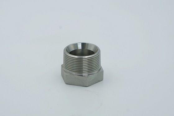 Verzinkte Bleche Männliche Verbindung Adapter Schlauch Anpassung BSPT Hex Stecker für 4t-Sp Hydraulik