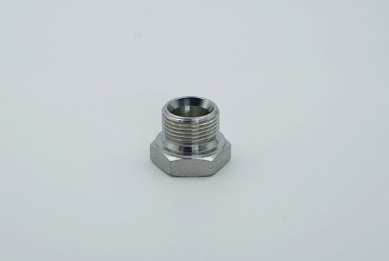Verzinkte Bleche Männliche Verbindung Adapter Schlauch Anpassung BSPT Hex Stecker für 4t-Sp Hydraulik