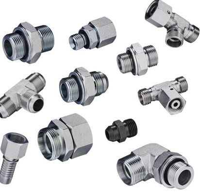 OEM DIN Röhre Fittings Bsp Thread Stud Ends mit O-Ring Dichtung 1cg Hydraulische Adapter