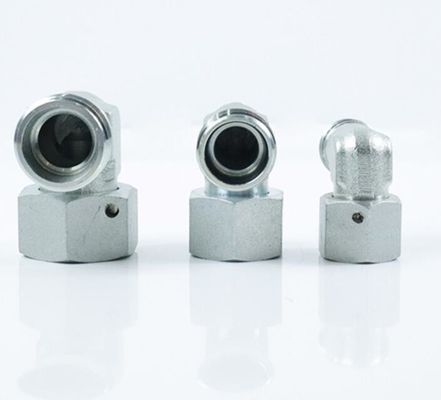 2c9 Hydraulische Ausrüstung Großhandel Edelstahl 90-Grad-Elbstand Adapter Männliche Drehscheiben