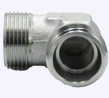 Edelstahl-Hydraulische Rohrverbindungen mit 90°-Ecken 2c9 OEM für hohe Temperaturen