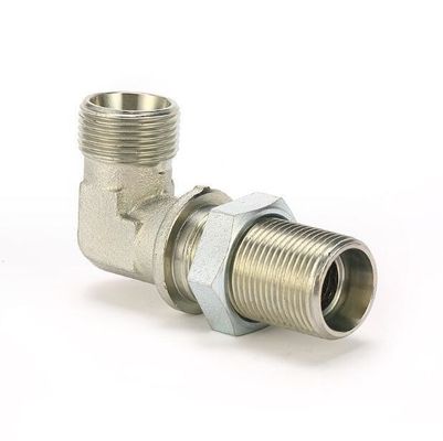 Mittelkardonstahl-Hydraulikschlauch 90° Ellbogen Schottvorrichtungen für einen reibungslosen Betrieb