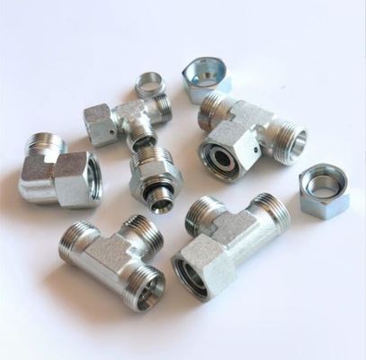 Mehrfachverwendbarer 6c9 Hydraulikschlauchadapter mit rundem Kopf mit Metrischem Männlichem Adapter