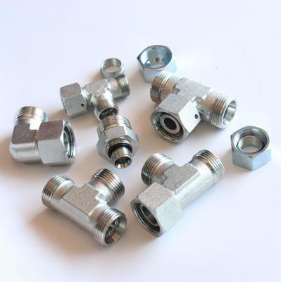 Mehrfachverwendbarer 6c9 Hydraulikschlauchadapter mit rundem Kopf mit Metrischem Männlichem Adapter