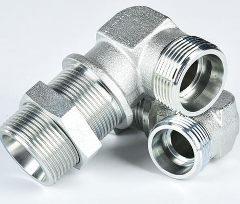 Mehrfachverwendbarer 6c9 Hydraulikschlauchadapter mit rundem Kopf mit Metrischem Männlichem Adapter