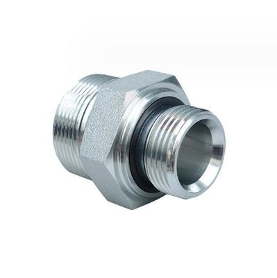 1CM-WD 1DM-WD Kohlenstoffstahl-Fitting Metrisches Gewinde mit hydraulischem Adapter für die Verdichtung
