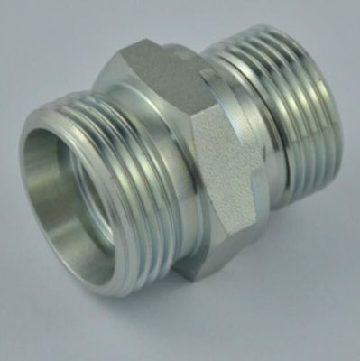 Galvanisierter Metrischer Hydraulischer Adapter für amerikanische Fittings 1cm Wd 1dm Wd