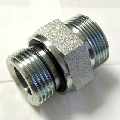1CB-Serie Metrischer männlicher Bsp-Hydraulikschlauchadapter mit Gewinde und langer Lebensdauer