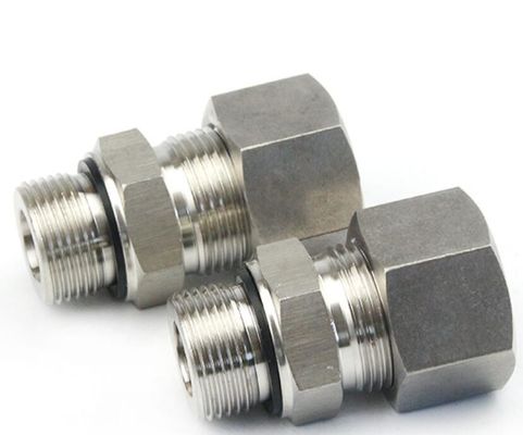 1CB-Serie Hydraulische Adapter Schlauch Endbefestigungen für Bsp-Dreh 60°-Kegeldichtung