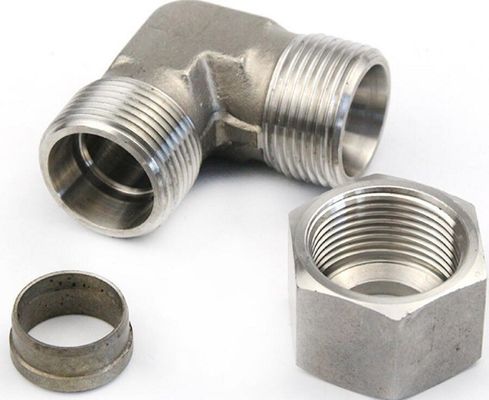 Rohrleitungen Verbindung Hydraulische Ellenbogenbefestigungen 1c9 1d9 Männliche Verbindung 90 Grad Ellenbogen