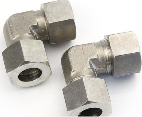 Hochdruckkugelventil 90 Ellenbogen Hydraulik Adapterbefestigungen für Rohrleitungen Verbinden