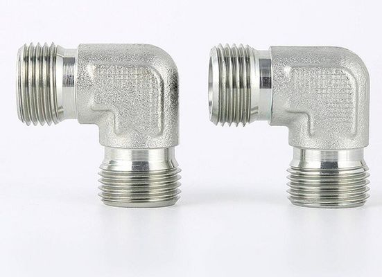 Vorteilhafte Hydraulikrohrfittings mit männlichem Gewinde 90 Grad Ellenbogen Hydraulikadapter 1c9 1d9