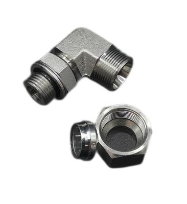 DIN Standard Männlicher Ellbogen Hydraulikschlauchbefestigungen 1cg9 Kohlenstoffstahl 90 Grad Adapter