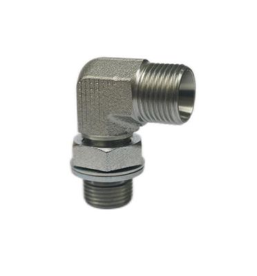 1cg9 Hydraulischer Männlicher Ellenbogenadapter 90 Grad Ellenbogen Hydraulische Armaturen mit Gummiversiegelung
