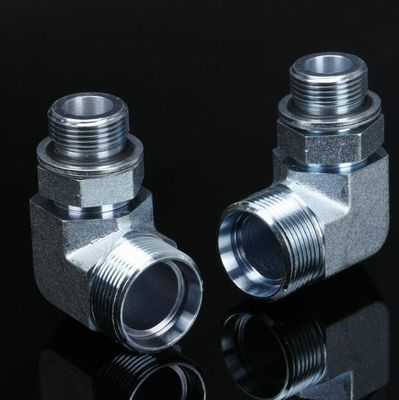 90 Grad Ellenbogen Parker Männlich Gewinde Ellenbogen Mittelkohlenstoffstahl Hydraulischer Adapter 1cg9