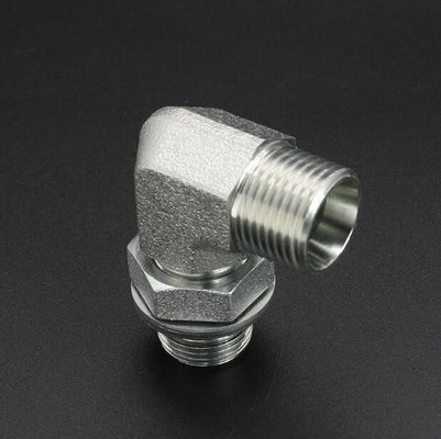 90 Grad Ellenbogen Parker Männlich Gewinde Ellenbogen Mittelkohlenstoffstahl Hydraulischer Adapter 1cg9