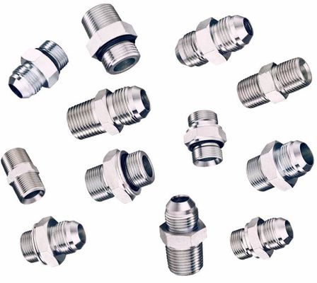 Metrische Männliche H. T bis BSPT Männliche Hydraulikschlauchadapter für Rohrleitungen Anschluss