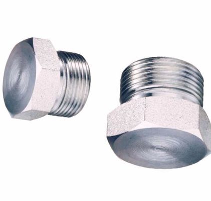 Hexagonale Außennadverbindung aus Edelstahl mit amerikanischem konischen Fadenstecker