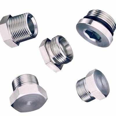 Hexagonale Außennadverbindung aus Edelstahl mit amerikanischem konischen Fadenstecker